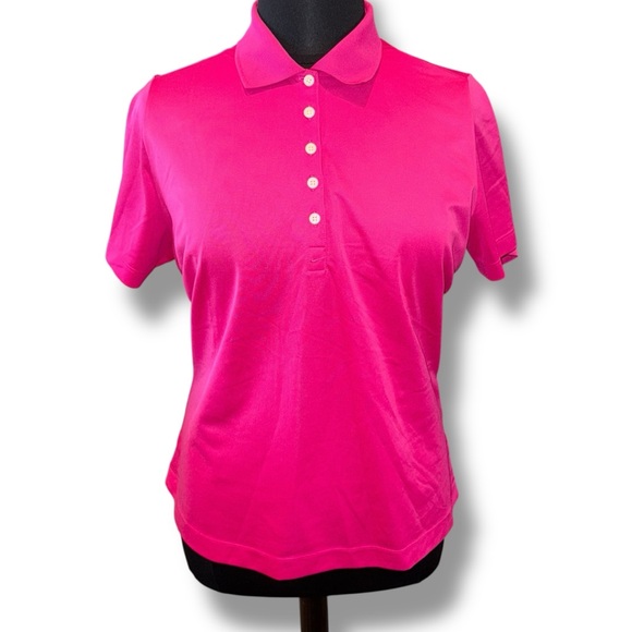 Nike Tops - NIKE GOLF Performance Dry Fit Women’s Polo - 2XL Pink